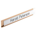 Wall Plate Holder - Discontinued - 2" x 10" x 1/8"